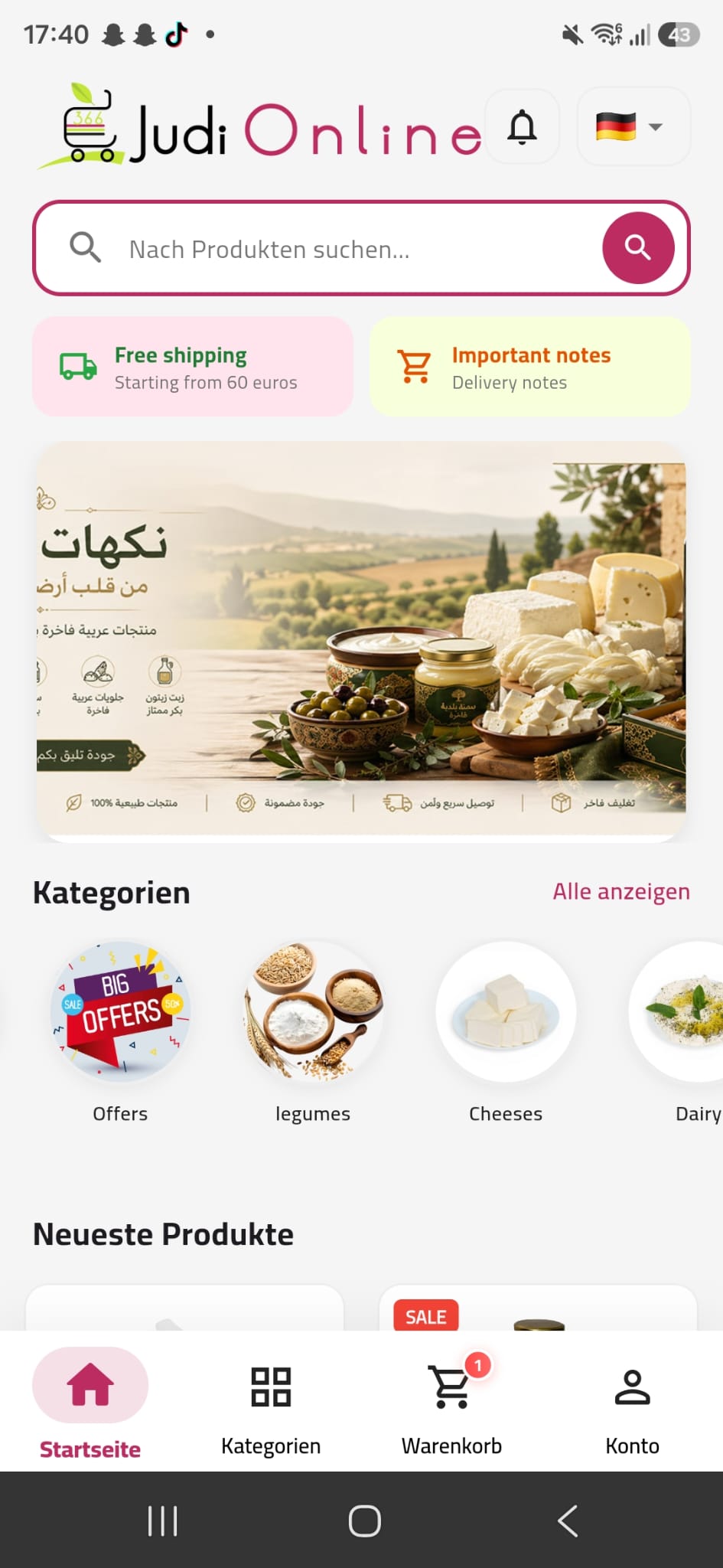 App screenshot